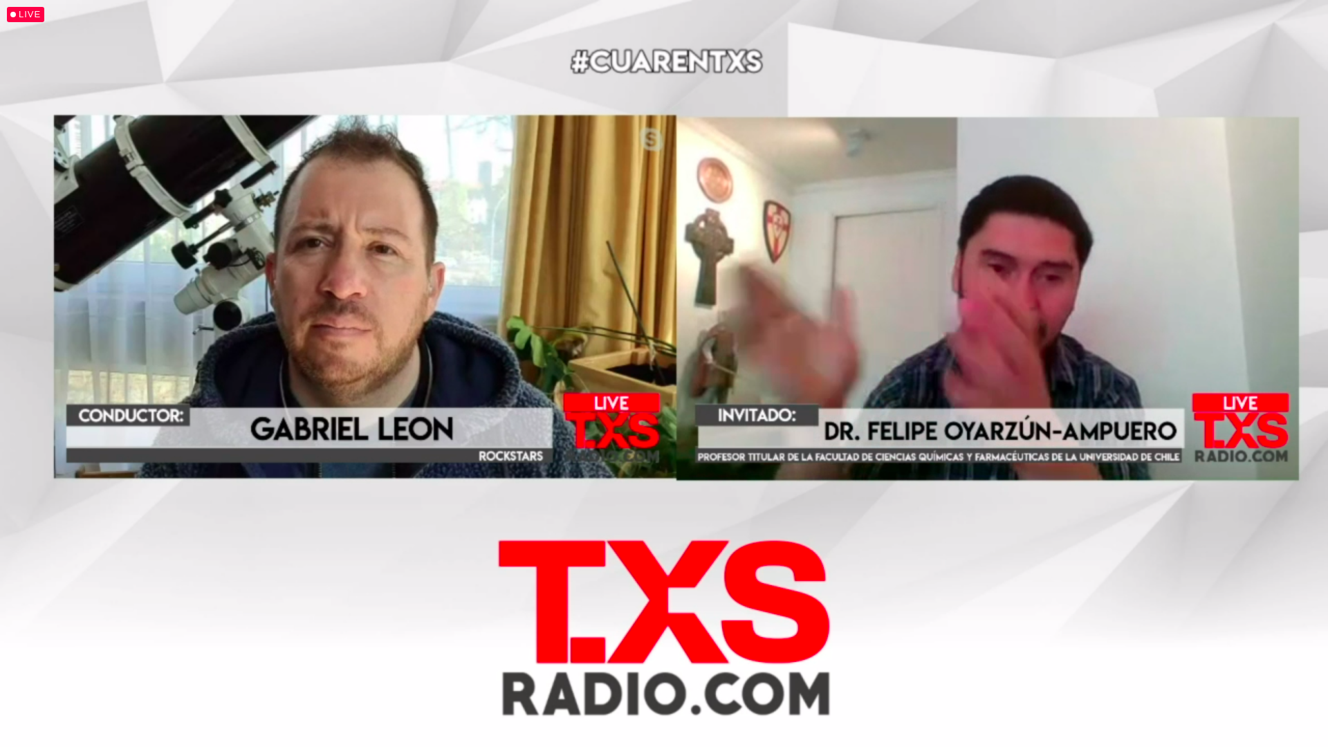 Entrevista Felipe Oyarzún Rockstars TXS Radio