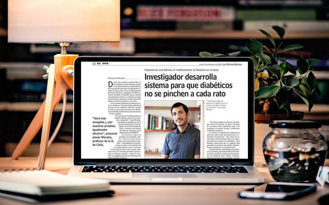 Las Últimas Noticias: «Investigador desarrolla sistema para que diabéticos no se pinchen a cada rato»