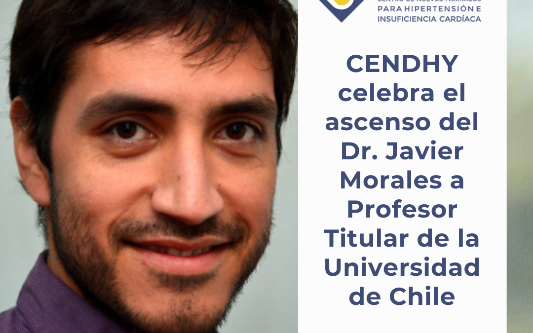 CENDHY celebra el ascenso del Dr. Javier Morales a Profesor Titular de la Universidad de Chile